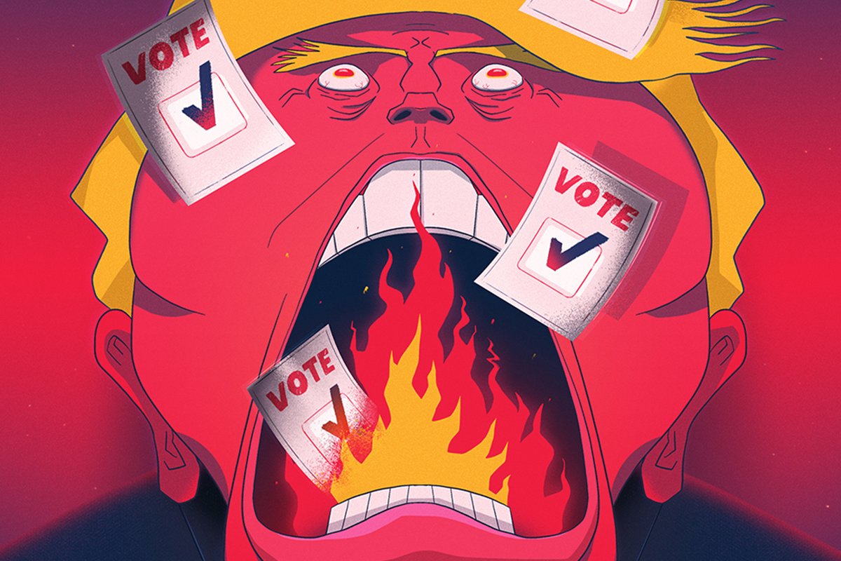 Illustrada Festival – Trump Detail