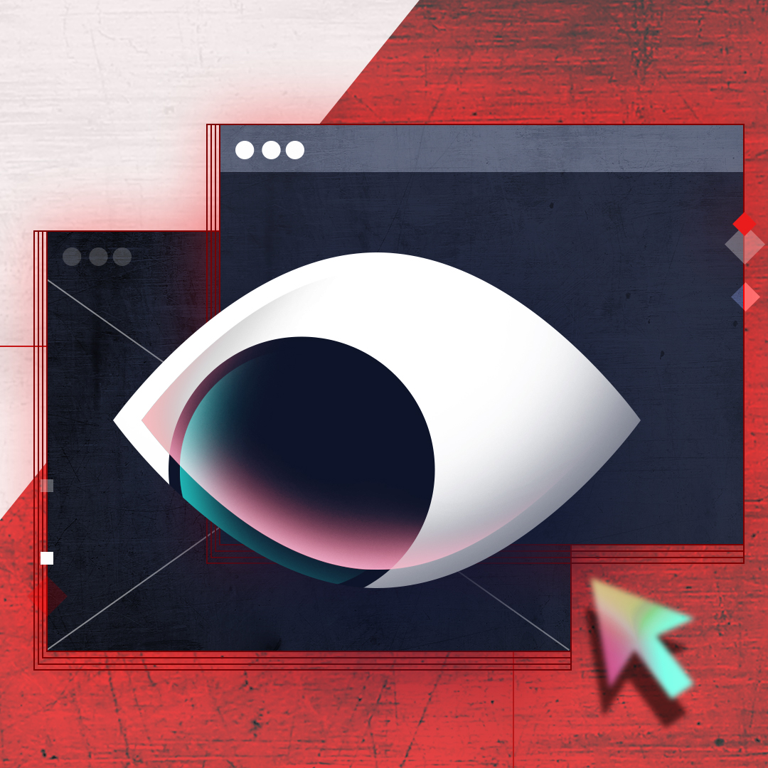 eye browser illustration